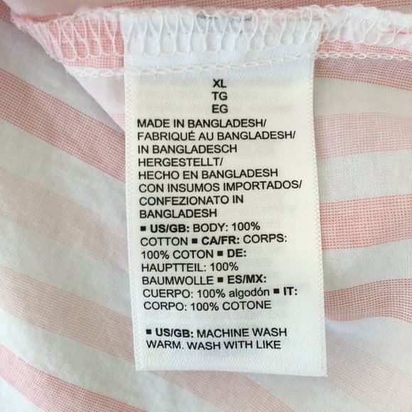 Essentials Women's Striped Tunic Top - Picture 5 of 6